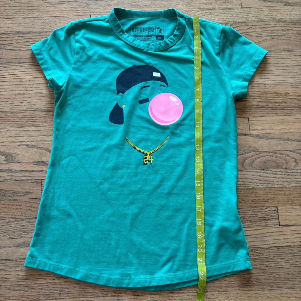Baseballism Ken Griffey Jr Your Favorite Players Favorite Player Tee Teal XS - Picture 4 of 6